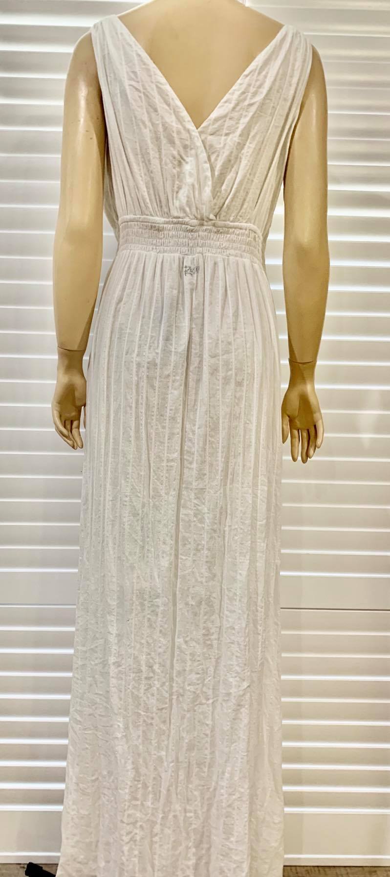 Rusty Embroidered V Neck Maxi Dress size 14