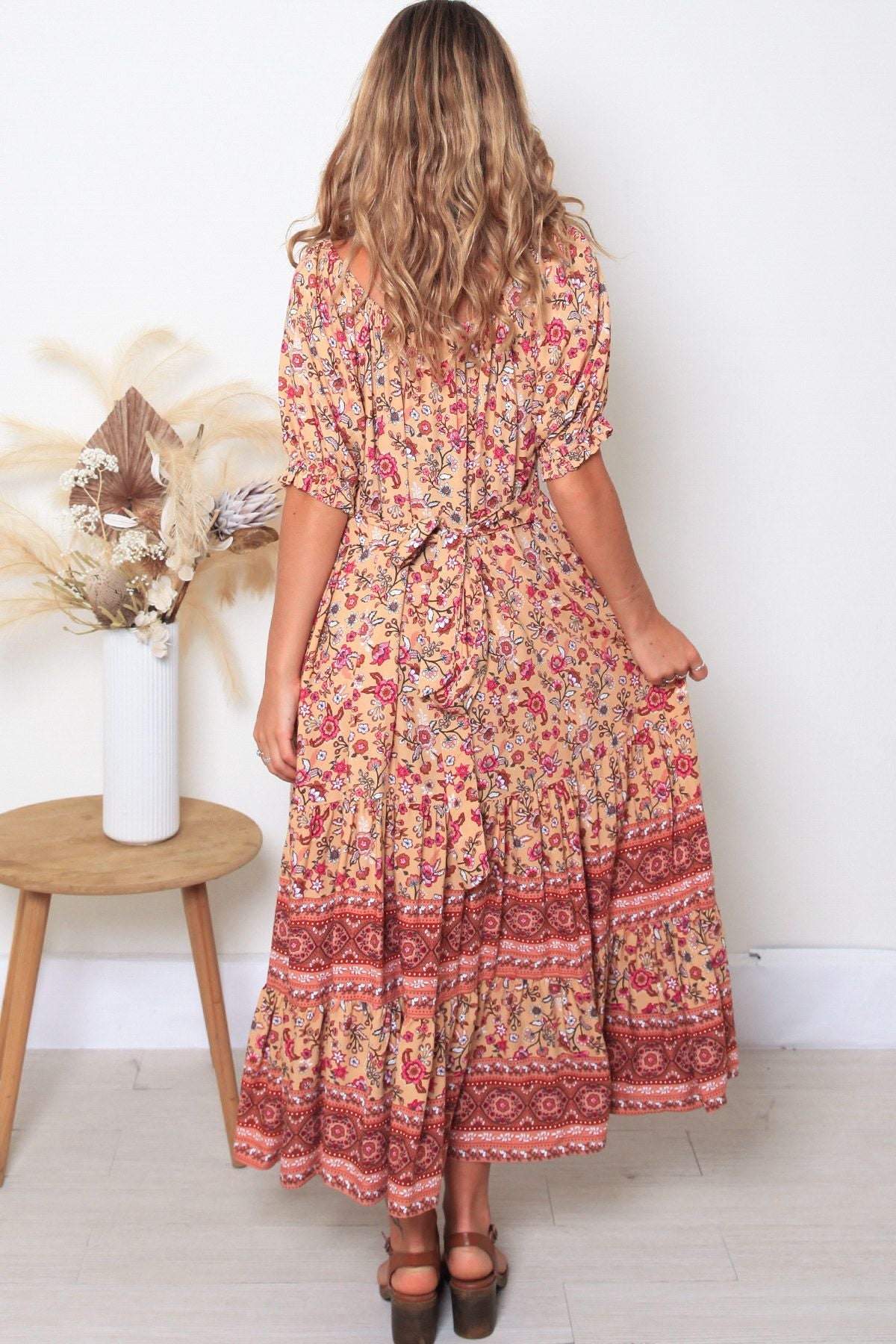 Dreamcatcher 'Sandra' Maxi Dress Small