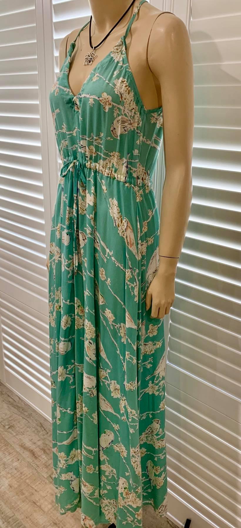 Sleeveless Floral Maxi Dress | Size S