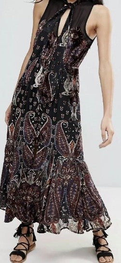 Free People Fit and Flare Maxi Dress | Size U.S 2 (AU 6-8)